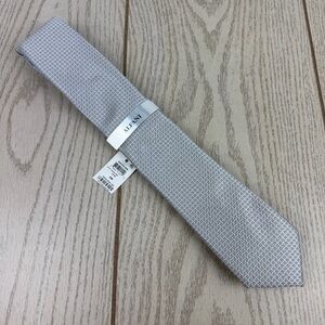 809 Alfani Men's Tie Dawson Mini 040 Silver $55 Polyester